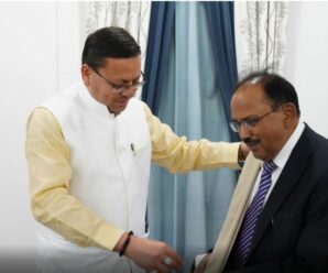 NSA Ajit Doval reached Uttarakhand, met CM Dhami