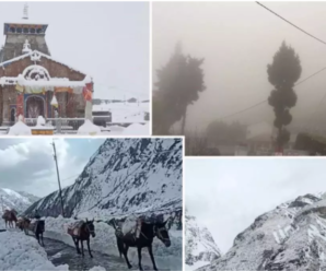 Snowfall continues in Uttarakhand, orange alert regarding fog; Vande Bharat train was not late