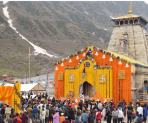 Second day…the enthusiasm of the devotees at its peak in Kedarnath, the condition in Yamunotri is like this…